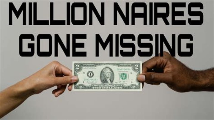 There Are 114 Missing Millionaires From 2015 - Could You Be One Of Them?