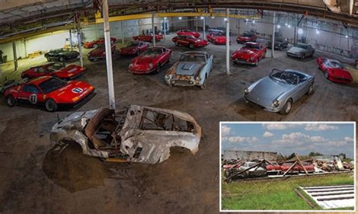 20 Priceless Ferraris That Were Abandoned And Left To Rot After A 2004 Hurricane, Will Be Auctioned This Weekend