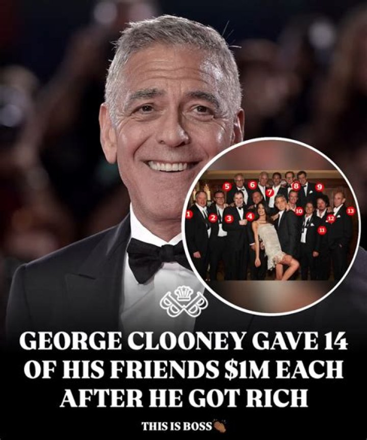 George Clooney Once Gave $1M Each To His 14 Closest Friends