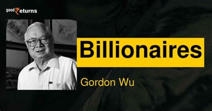 Gordon Wu Net Worth | Celebrity Net Worth
