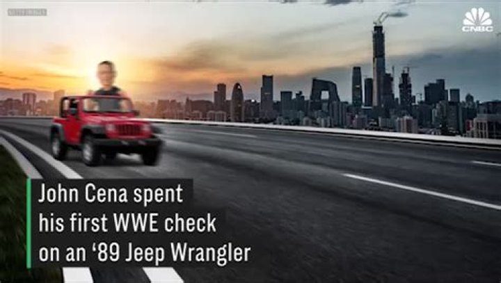 John Cena Still Drives The 1989 Jeep He Bought With First WWE Paycheck