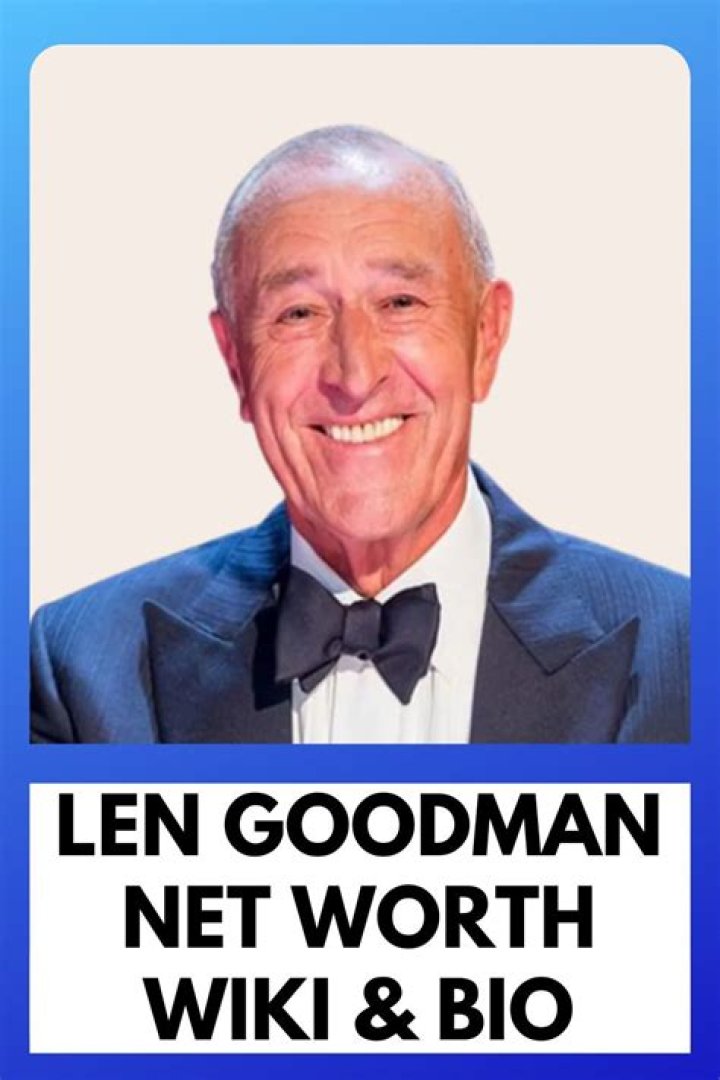 Len Goodman Net Worth | Celebrity Net Worth