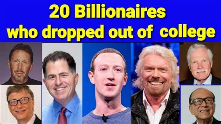 Six Billionaires Who Dropped Out Of College